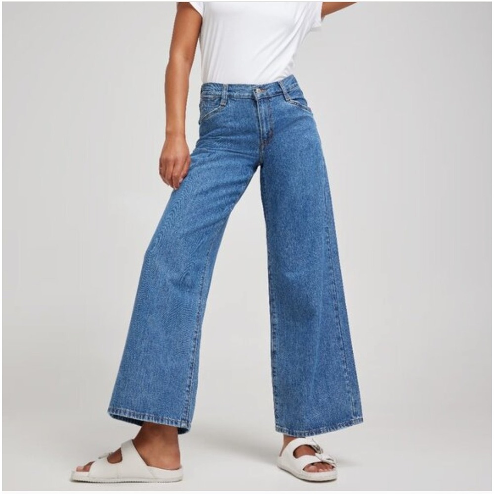 Levis 94 Baggy Wide Leg Denim Jeans Womens Skater Y2K Streetwear Size 30